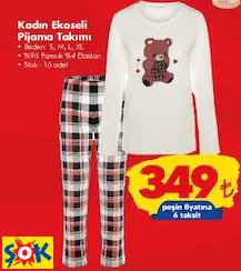 KOZA SOFT EKOSE DESENLİ PİJAMA TAKIMI KOZA SOFT EKOSE DESENLİ PİJAMA TAKIMI